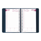 Brownline - 2027 agenda quotidien Fashion – 8 po x 5 po – couleurs assorties-Chaque page comporte trois blocs pour les notes et les appels