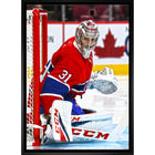 Carey Price Action "Protecting the Net" - Toile encadree - 22" x 31"-Impression sur toile de qualité supérieure avec bordures enveloppées