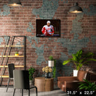 Steve Yzerman 20x29 Red Wings-H - Toile encadree - 31" x 22"-Sous licence officielle de la LNH et de l'AJLNH