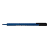 Staedtler - triplus Stylos à bille - XB - Noir-Adapté aux voyages en avion - l'égalisation automatique de la pression empêche les fuites du stylo à bord des avions