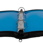 JAM Paper - Classeur à 3 anneaux en plastique - fermeture éclair - 1 -5 pouce - bleu-Ce porte-documents est un incontournable pour tous vos projets, devoirs, mémos, travaux scolaires et tout autre document important qui doit être conservé en sécurité.