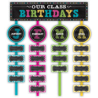 Teacher Created Resources Mini tableau d'affichage Chalkboard Brights, 61/Ensemble-1