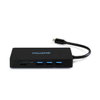 Aluratek - Hub multimédia USB Type-C et lecteur de carte avec HDMI/VGA-Compatible USB 3.2, USB 3.1, 2.0 ou inférieur
