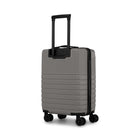 Bugatti - Valise de cabine à coque rigide 21.50 po de la collection Stockholm - Gris-Poignée de transport supérieure renforcée