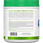 Allmax - Poudre de peptides de collagène Naturals avec biotine et vitamine C - 454 g-L'ajout de vitamine C contribue à la réparation des tissus et au maintien des os et des articulations. La biotine renforce la peau, les cheveux et les ongles