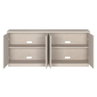 Hudson&Canal - Table de buffet Alston 68" L - Aulne blanc-Nettoyer avec un chiffon doux et sec, sans produits chimiques agressifs ni produits de nettoyage abrasifs