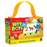 Jeu de cartes Hot Dots Jr. Educational Insights Numbers & Counting, 72 par jeu -Se préparer pour l'école n'a jamais été aussi amusant ! Aidez vos enfants à se préparer à la réussite scolaire avec cet ensemble interactif de nombres et de comptage !