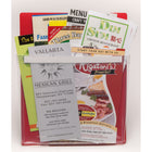 Charles Leonard - Pochettes magnétiques, 9,5 po de largeur x 11,75 po de hauteur, 4 couleurs assorties par paquet-Chaque poche mesure 9,5 po de large et 11,75 po de haut et présente une puissante surface magnétique sur tout le dos de la poche.