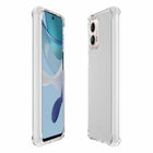 ITSkins - Étui Spectrum_R Clear pour Moto G 2023-Bords surélevés surdimensionnés