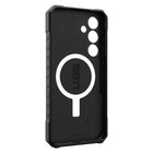 UAG - Pathfinder Compatible MagSafe Coque Renforcée Galaxy S24 FE Noire-Module MagSafe intégré.