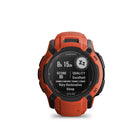 Garmin - Instinct 2X Solaire - Rouge Flamme-Recevez et utilisez plusieurs fréquences envoyées par les satellites de navigation, ce qui permet d'améliorer la précision de la position de l'utilisateur, en particulier dans les zones où les signaux GNSS sont réfléchis, faibles ou ne pénètrent généralement pas