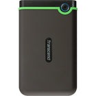 Transcend - Disque dur portable USB 3.1 Storejet 25M3 - 2 To - Gris fer-Excellente protection anti-choc