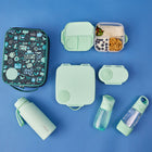 b.box - Boîte à lunch - Menthe Verte-Poignée de transport confortable pour les enfants.