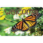 Ashley Productions - The Original Fun Mat - Tapis de Bienvenue - 15 -5" x 23 -5" - Bienvenue Papillon-Mesure et design : Le tapis de bienvenue papillon mesure 15,5 po x 23,5 po.