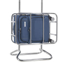 Samsonite - ZoomR 360 Carry-On à Roues - 21,5 po - bleu-La doublure de ce produit a été fabriquée à partir de tissu en polyester recyclé, fabriqué à partir de bouteilles en plastique utilisées par les consommateurs