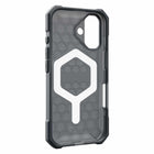 UAG - Coque Essential Armor robuste avec MagSafe pour iPhone 16 - Grise cendrée-Module MagSafe intégré