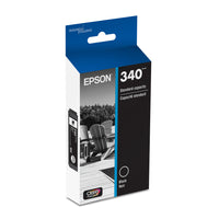 Epson - Cartouche d'encre 340 Claria Photo HD - Capacité standard - Noir-Le système d’impression Epson est particulièrement conçu pour être utilisé avec les encres d’origine Epson. L’utilisation d’encres non authentiques peut entraîner des dommages qui ne sont pas couverts par la garantie limitée de l’imprimante. 