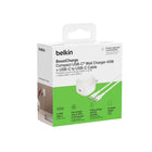 Belkin - Chargeur secteur rapide USB 45 W avec câble USB-C vers USB-C de 1 mètre-Emballage 100 % sans plastique