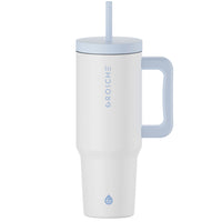 GROSCHE - Aspen Gobelet Isolé avec Poignée - 40 oz - Blanc Givré-Capacité de 40 oz