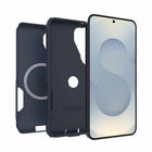 Otterbox - Étui Commuter avec aimants pour Samsung Galaxy S26, Sentiment Bleu-Les bords surélevés protègent la caméra et l'écran.