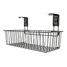 Gator Magnetics - Grand panier utilitaire magnétique de 18 po - Capacité de 35 lb - Noir-Polyvalent : idéal pour le rangement mural et l'organisation pour suspendre des objets en vrac dans l'atelier, le garage, la maison, la grange ou le hangar. Le panier Gator se fixe solidement aux surfaces en acier courantes. Offre la flexibilité nécessaire pour stocker et suspendre vos peintures en aérosol, insectifuges, produits de nettoyage, adhésifs, rubans adhésifs, serviettes en papier et autres articles en vrac pa