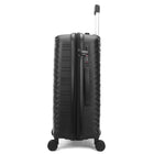 TUCCI - Bagage à main rigide Lussore 20 po - Noirs-Texture anti-rayures – Préserve son apparence grâce au déplacement. Une finition texturée qui résiste aux éraflures et conserve son aspect lisse de voyage après trip