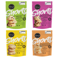 Shorts Biscuits-560G-Saveurs assorties-Paquet de 4-Biscuits sablés au beurre