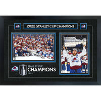 Nathan MacKinnon Colorado Avalanche 18X26 2022 Stanley Cup Collage - Impression encadree - 22" x 18"-Qualité supérieure - virtual frames