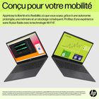 HP - Ordinateur portable 15,6 po - Processeur Intel N100, 128 Go SSD, 4 Go RAM, Windows 11 Famille en mode S avec 1 an d'abonnement à Microsoft 365-Graphiques Intel  UHD : Profitez de contenu en continu avec le 4K et jouez à vos jeux favoris. Avec les excellentes performances graphiques d’Intel  UHD, vous verrez la différence dans tout ce que vous ferez