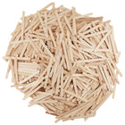 Creativity Street Economy Regular Craft Sticks - 4.5" L x 0.375" W- Natural - 1000 Pack-Designed for a multitude of arts and crafts projects