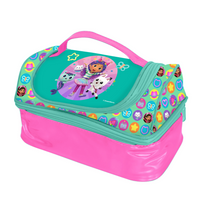 Danawares - Sac à déjeuner DreamWorks Gabby et la Maison Magique à 2 compartiments-Des graphismes lumineux et ludiques : présente des illustrations colourées et amusantes de Gabby et de ses amis de Gabby’s Dollhouse