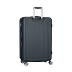 Samsonite - Way-Lite 30 po Spinner Grand Exp - charbon-La poignée de transport supérieure rétractable reste près de la valise pour la protéger contre les dommages