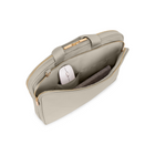 Bugatti - Commuter Series sac pour ordinateur portable - 16 po – Taupe-Poignées supérieures renforcées en sangle