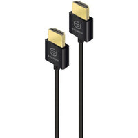 ALOGIC - Câble HDMI ultra-fin et flexible avec Ethernet version 2.0b - Série Air - 2 m-Connectez une source HDMI à un écran HDMI