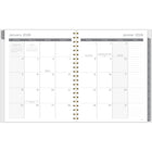 Mead - Agenda hebdomadaire/mensuel encre de galaxie 2026 - 11 po H x 8 1/2 po l - bleu - bilingue-Couverture rigide durable