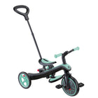 Globber - Tricycle Explorer – Menthe-Design sans outils : Changez de mode facilement grâce à des boutons et des molettes à ressort—aucun outil ni vis nécessaire