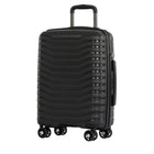 Air Canada - Jasper Valise de Cabine Rigide Pivotante de 20 po - Noir-Construit en matériau Polypropylène durable et léger