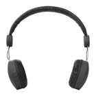 Basic Tech Écouteurs pliables sur l'oreille Bluetooth, pour enfants - Charbon-Commande de volume sûre, avec régulateurs de volume intégrés