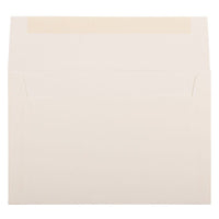 JAM Paper - Enveloppes d'invitation Strathmore A9 - 5,75 po x 8,75 po - Vélin blanc naturel - 25/paquet (31911141)-Couleur : tissé blanc naturel.