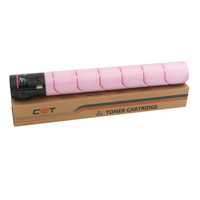 CET - Konica Minolta Bizhub C458/658/Develop ineo +458/+658/Olivetti d-Color MF-454/654 TN-514M/B1208 Cartouche de toner - Rendement Standard - Magenta-Couleur: Magenta
