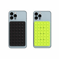 Blu Element - Poignée PhoneSquid - Noir & Vert Citron - Paquet de 2-Compatibilité universelle : fonctionne avec tous les smartphones