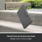 Étui clavier Logitech Rugged Folio pour iPad A16/ 10.9" (10e génération) - Anglais - Graphite-Alimenté par l'iPad via le Smart Connector