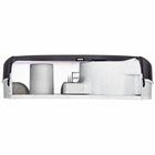 San Jamar - Distributrice de papier toilette à deux rouleaux géants - 11.8 L x 5.5 P x 12.3 H po - noir-4
