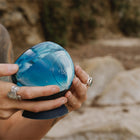 Speaqua - Haut-parleur portatif Bluetooth étanche Barnacle Vibe 3,0 avec stockage intégré (2 000 chansons) - Bleu mer-Prenez jusqu'à 2 000 pistes (. MP3 ou . 4 A) n'importe où, même lorsque votre téléphone intelligent reste à la maison.