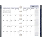 AT-A-GLANCE - Agenda hebdomadaire/mensuel traditionnel 2025 - 8 po H x 5 po l - Gris - Bilingue-Hebdomadaire : une semaine sur deux pages; horaire ouvert; mensuel : un mois sur deux pages avec onglets