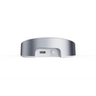 Turtle Beach - Casque de jeu sans fil Stealth Pro II - Blanc-Design en aluminium anodisé avec accents chromés et commandes métalliques bordées de losange