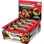 Allmax - Barres protéinées Hexparo au chocolat et au beurre de cacahuète - Lot de 12-Paquet de 12