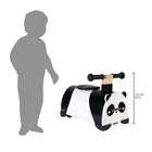 Janod - Porteur Panda-Mouvement à 360° pour explorer dans toutes les directions.