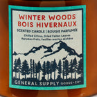 General Supply Goods + Co - Bougie parfumée bois hivernaux - 14 oz-4