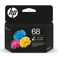 HP - Cartouche d'encre originale tricolore HP 68-Cette cartouche fonctionne avec : HP Envy 6152e, 6155e, 6552e, 6555e, 6558e